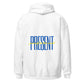 Present yourself white hoodie